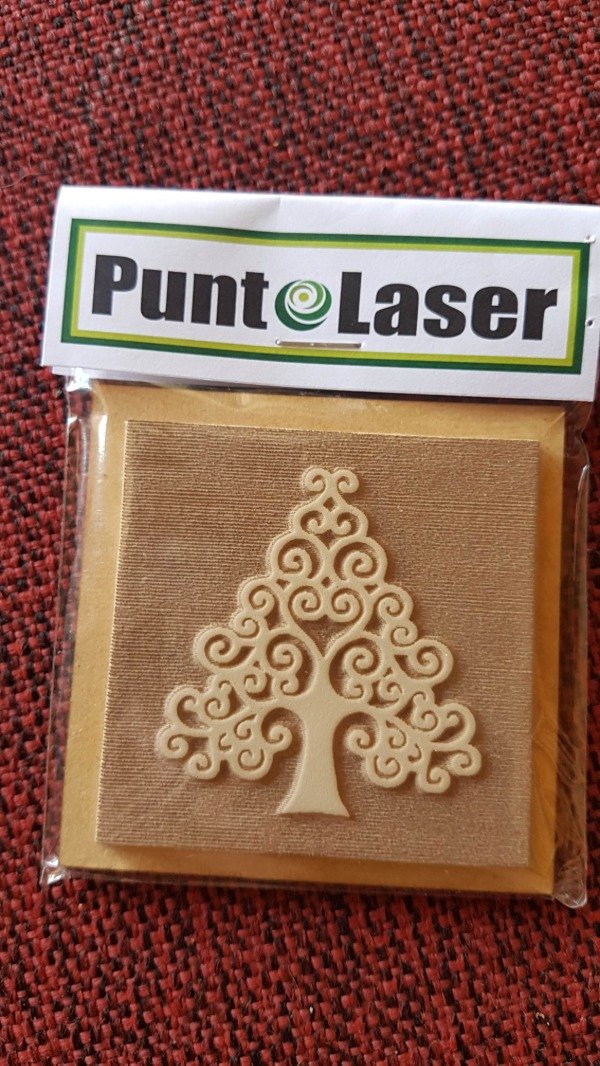Producto - Sellos navidad - 6 x 6 cm - Cod. 227 arbolito
