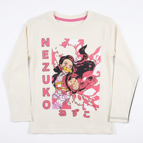 Producto - REMERA MANGA LARGA INFANTIL NEZUKO T.6