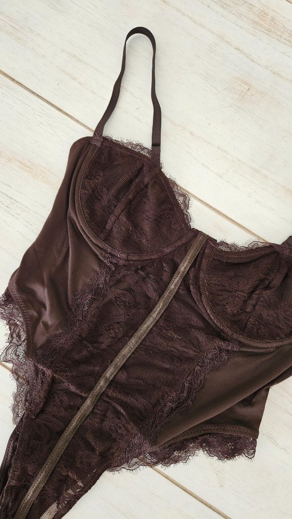 Producto - BODY PUNTILLA CHOCOLATE