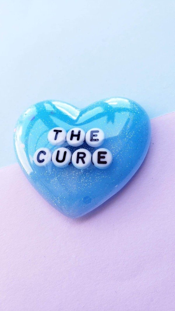 Producto - Iman - The Cure (celeste)
