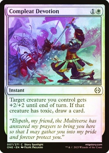 Producto - Compleat Devotion Foil  Phyrexia: All Will Be One
