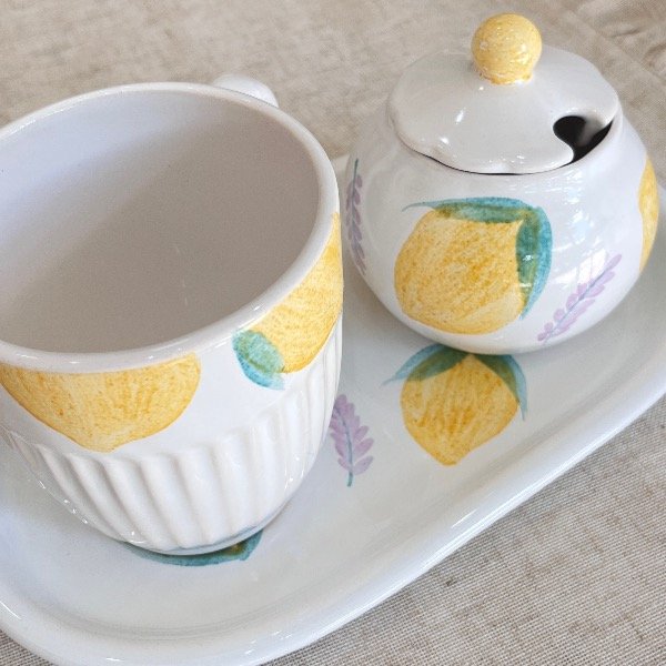 Producto - Set desayuno Limón y Lavanda