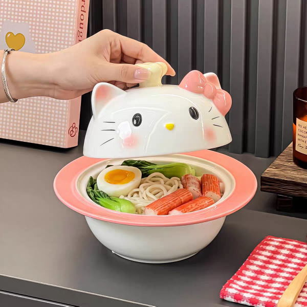 Producto - Bowl con tapa Hello Kitty - 4