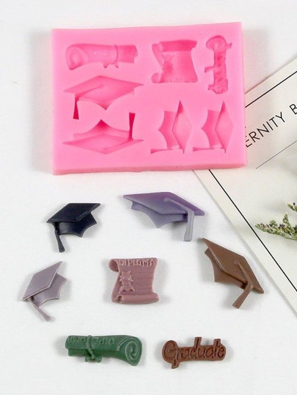 Producto - molde de silicona egresado graduacion