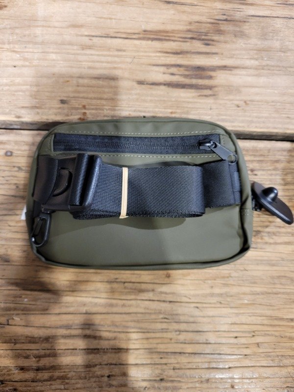 Producto - Riñonera RFID SAFE verde de neoprene - PRECIO: 23X - 1