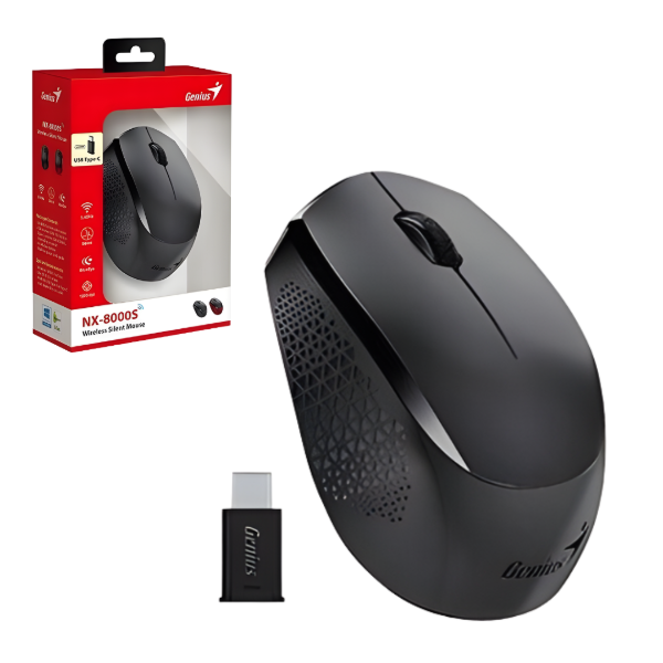 Producto - MOUSE INALAMBRICO TIPO C GENIUS NX-8000S [SOLO ONLINE]