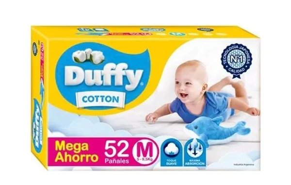 Producto - PAÑALES DUFFY M X2