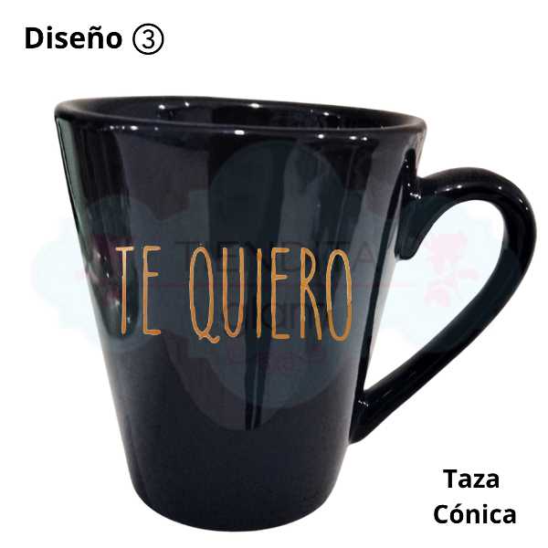 Producto - TAZAS NEGRAS DECO DÍA DE LA MADRE - 8