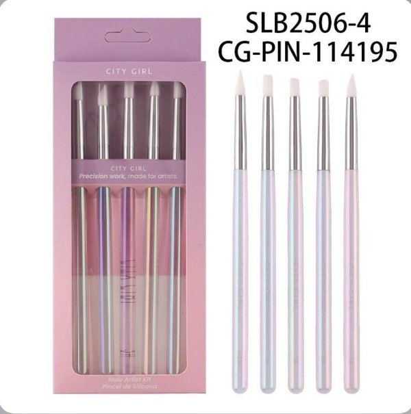 Producto - Set pinceles de goma varias puntas