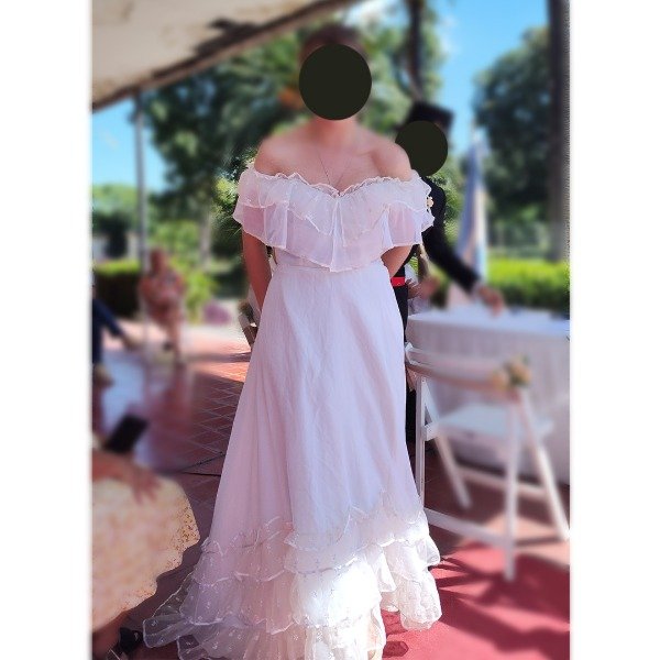 Producto - Vestido de Novia Largo con Cola - 2
