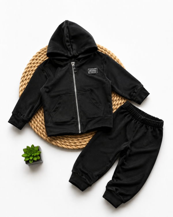 Producto - CONJUNTO DANTE NEGRO (CAMPERA + PANTALÓN)