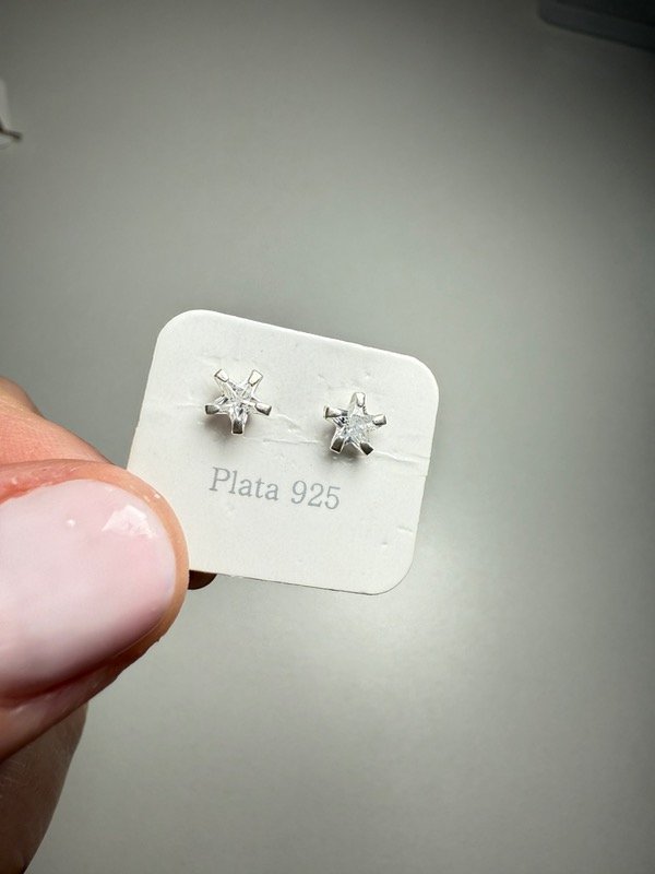 Producto - Piedra blanca en forma de estrellita - 0