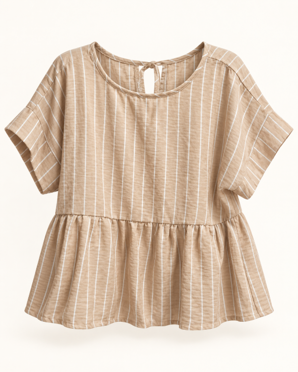 Producto - Blusa Rayada Abierta Atras - 6