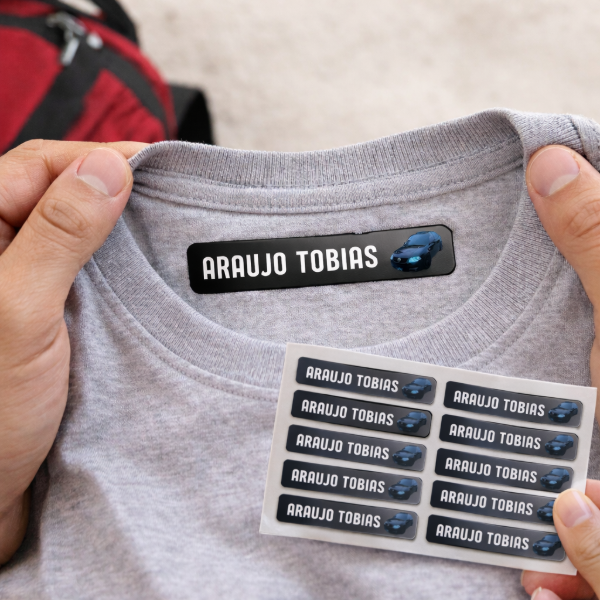 Producto - Etiquetas identificatorias Textiles dtf x 10 unidades