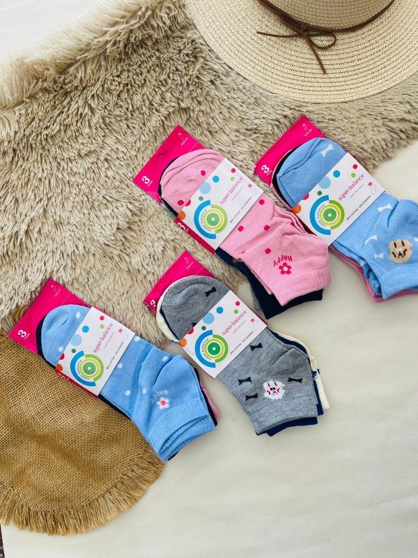 Producto - Soquetes dama SB estampadas