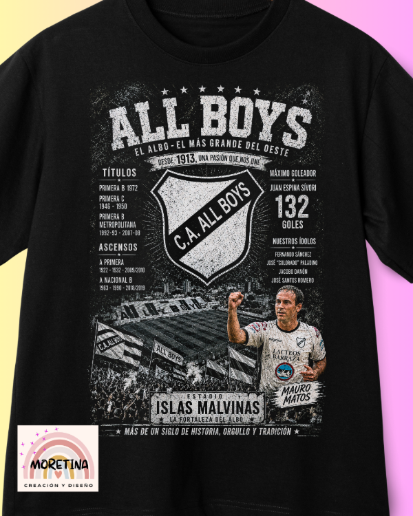 Producto - Remera de All Boys