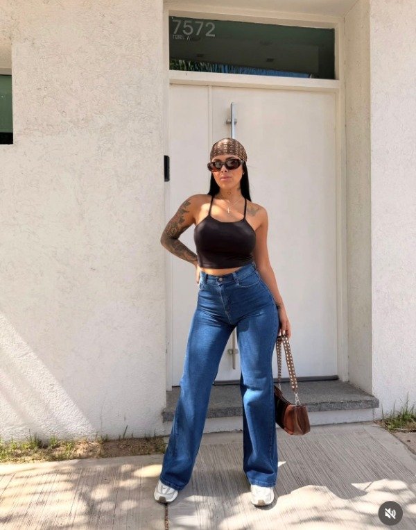 Producto - Jean wide leg elastizado