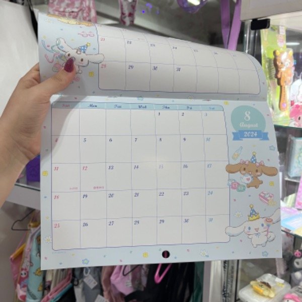 Calendario Cinnamoroll Friends 2024 Kori Store