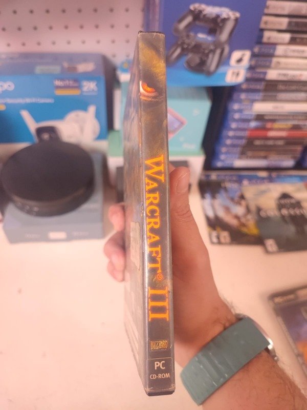 Producto - Warcraft III: Reign Of Chaos + manual (2002) usado - 2