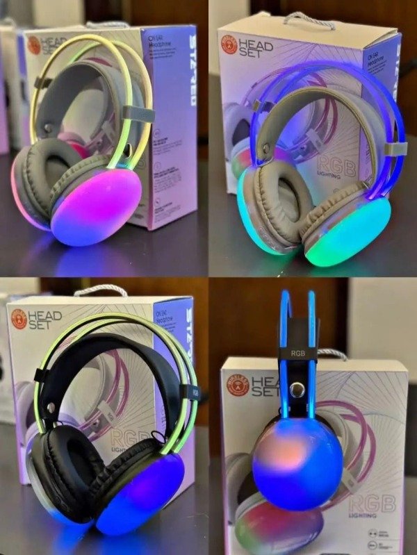 Producto - Auriculares vincha RGB