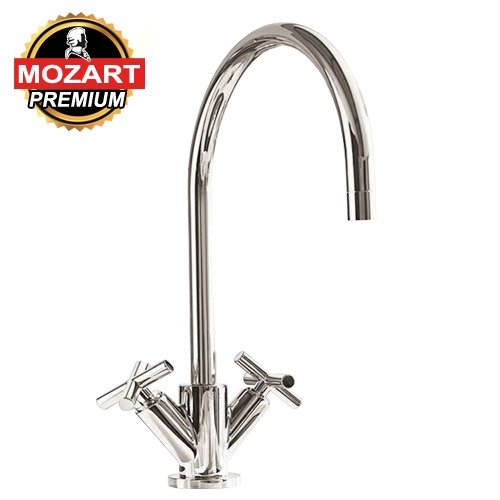 Producto - MEZCLADORA BOSTON CROMO BAÑO/COCINA PICO BAR EXTRA ALTO - 9995