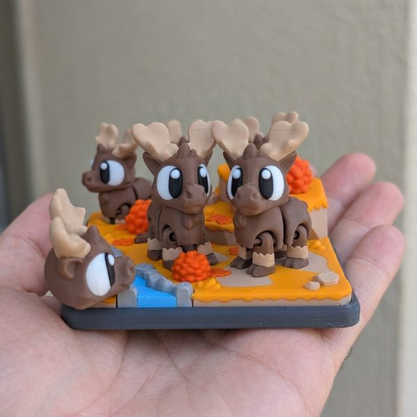 Producto - Alce con Bosque de Otoño - 1