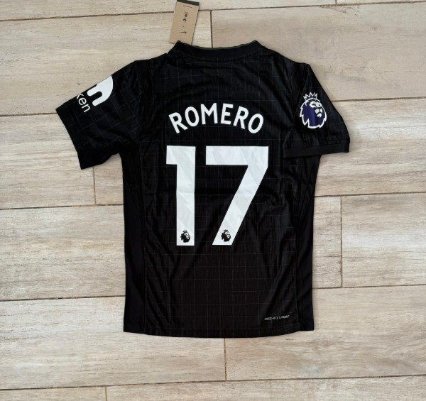 Producto - Camiseta 25/26 Tottenham DRI FIT Suplente Negra Romero 17