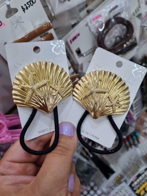 Producto - Chuflo Metal Caracol con Estrella de Mar