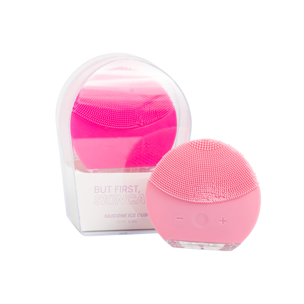 Producto - Limpiador Masajeador Facial Con Vibración De Silicona