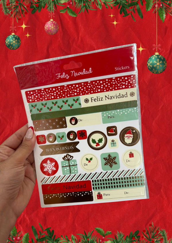 Producto - Stickers navideños