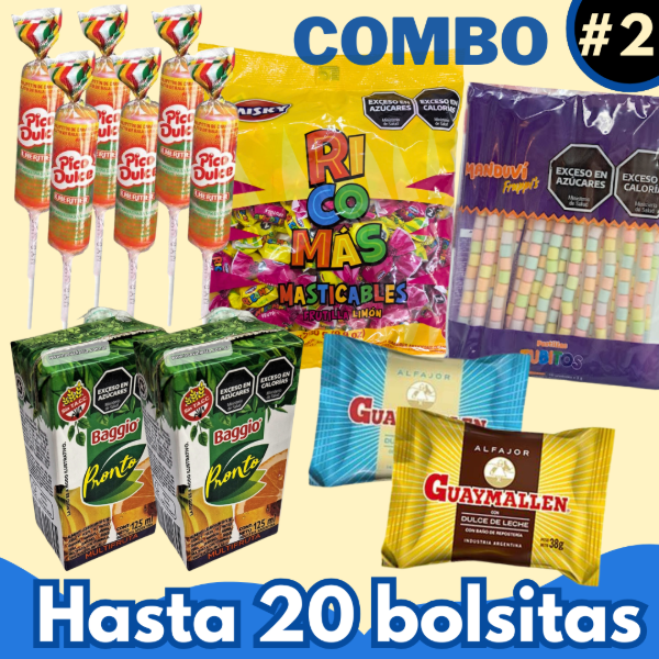 Producto - COMBO DE GOLOSINAS #2