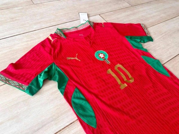 Producto - CAMISETA MARRUECOS IMPORTADA TITULAR 2026 #10 BRAHIM DÍAZ - 4