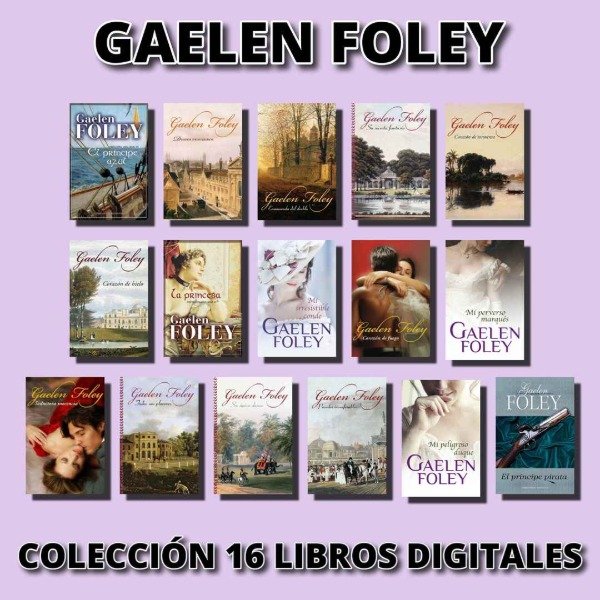Producto - GAELEN FOLEY - COLECCION 16 LIBROS