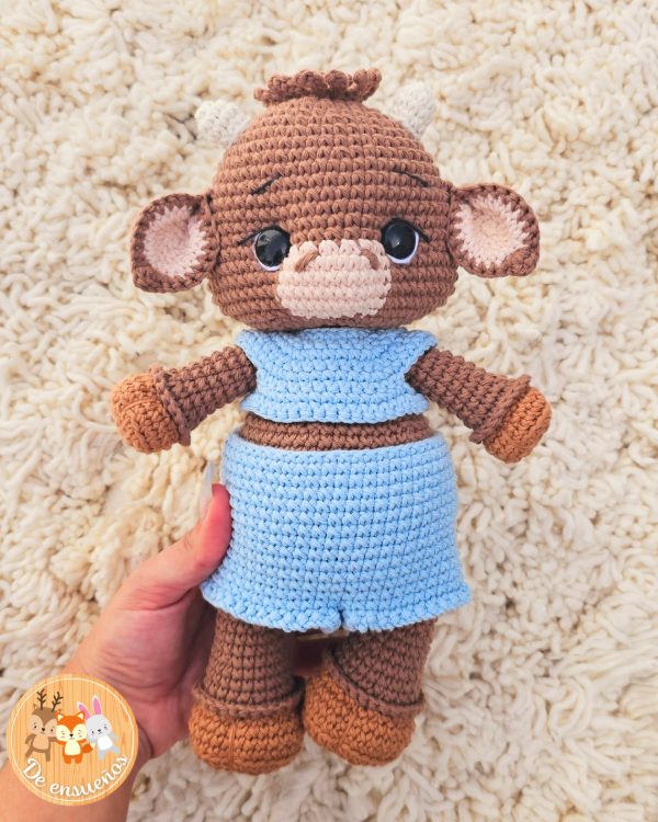 Producto - Bebé Antonio, el ternero - Guía de tejido