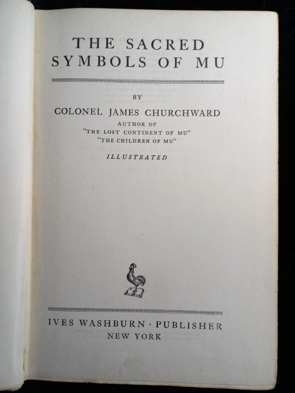 Producto - The sacred symbols of MU - Colonel James Churchward - 2