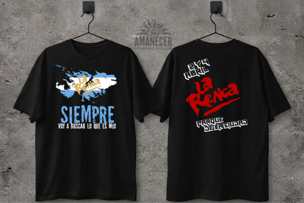 Producto - Remera La Renga Malvinas Parque de la Ciudad - 0