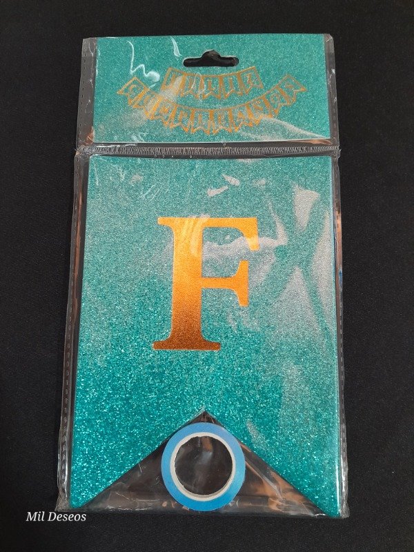 Producto - Banderín Fc gibré celeste