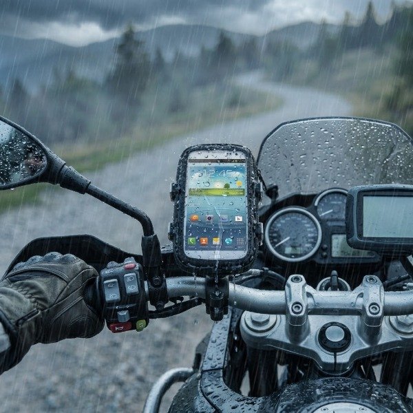 Producto - soporte de celular para moto impermeable 360 - 6