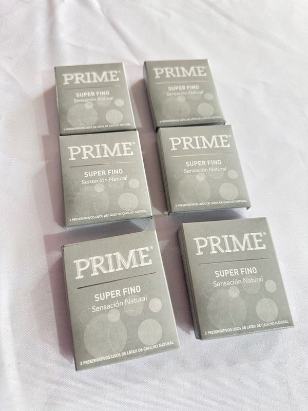 Producto - PRESERVATIVOS PRIME súper fino x3