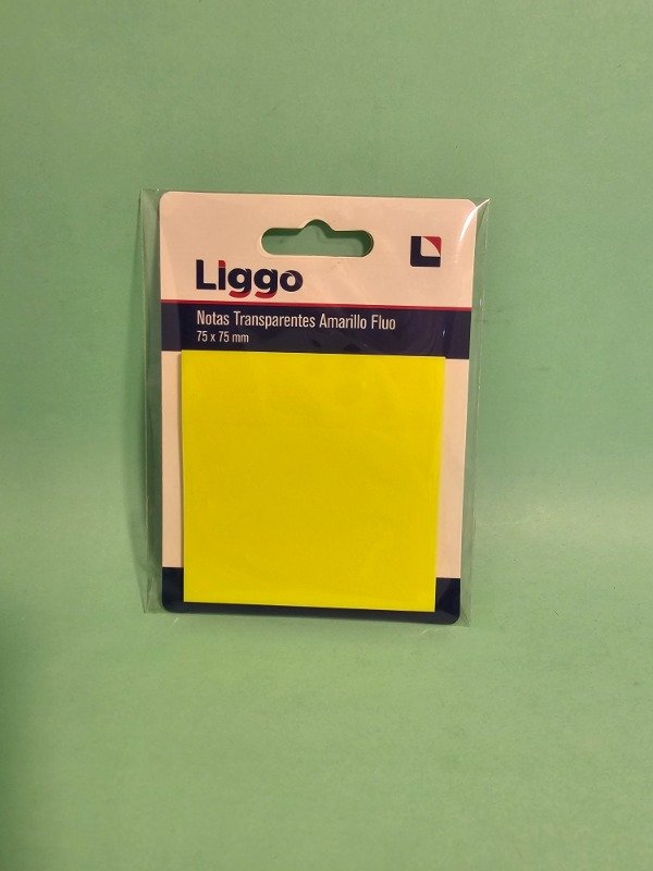 Producto - Notas autoadhesivas TRANSPARENTES 75x75 - 2