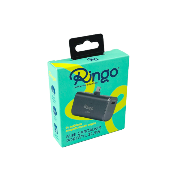 Producto - Mini Power Bank 22,5W 5000Mah -Usb-C Plegable -Aluminium Alloy -Ringo (Pwbn-C61- - 2