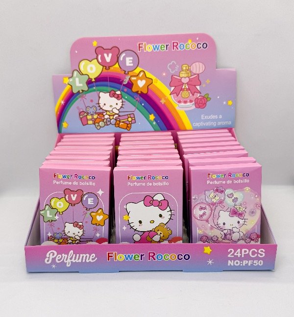 Producto - Perfume Hello Kitty de bolsillo caja x24u