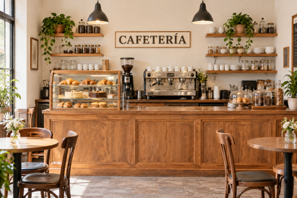 Producto - Telón cafeteria