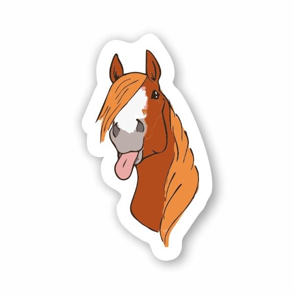 Producto - ST00361 Caballo sacando lengua