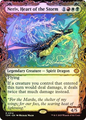 Producto - Neriv, Heart of the Storm (Showcase Foil)