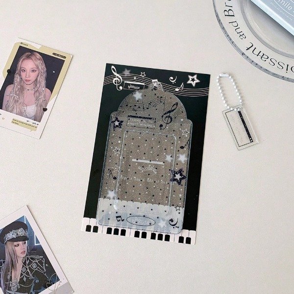 Producto - Holder musica transparente