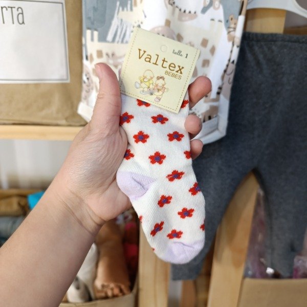 Producto - Medias de 9 -12 meses - Flores