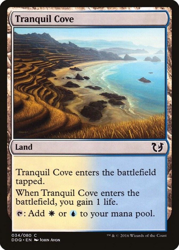 Producto - Tranquil Cove  Duel Decks: Blessed vs. Cursed