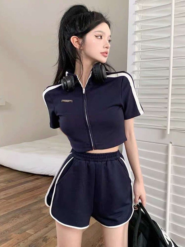 Producto - Conjunto azul semi deportivo