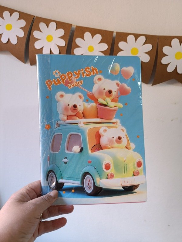 Producto - Cuaderno rayado Osito - 1